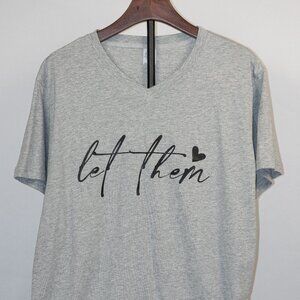 "Let Them" Short Sleeve Cotton Tee